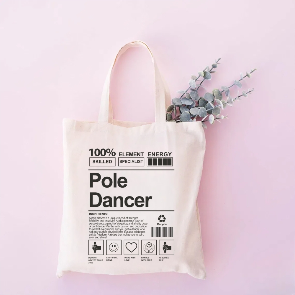 Pole Dancer Tote Bag-moweekender