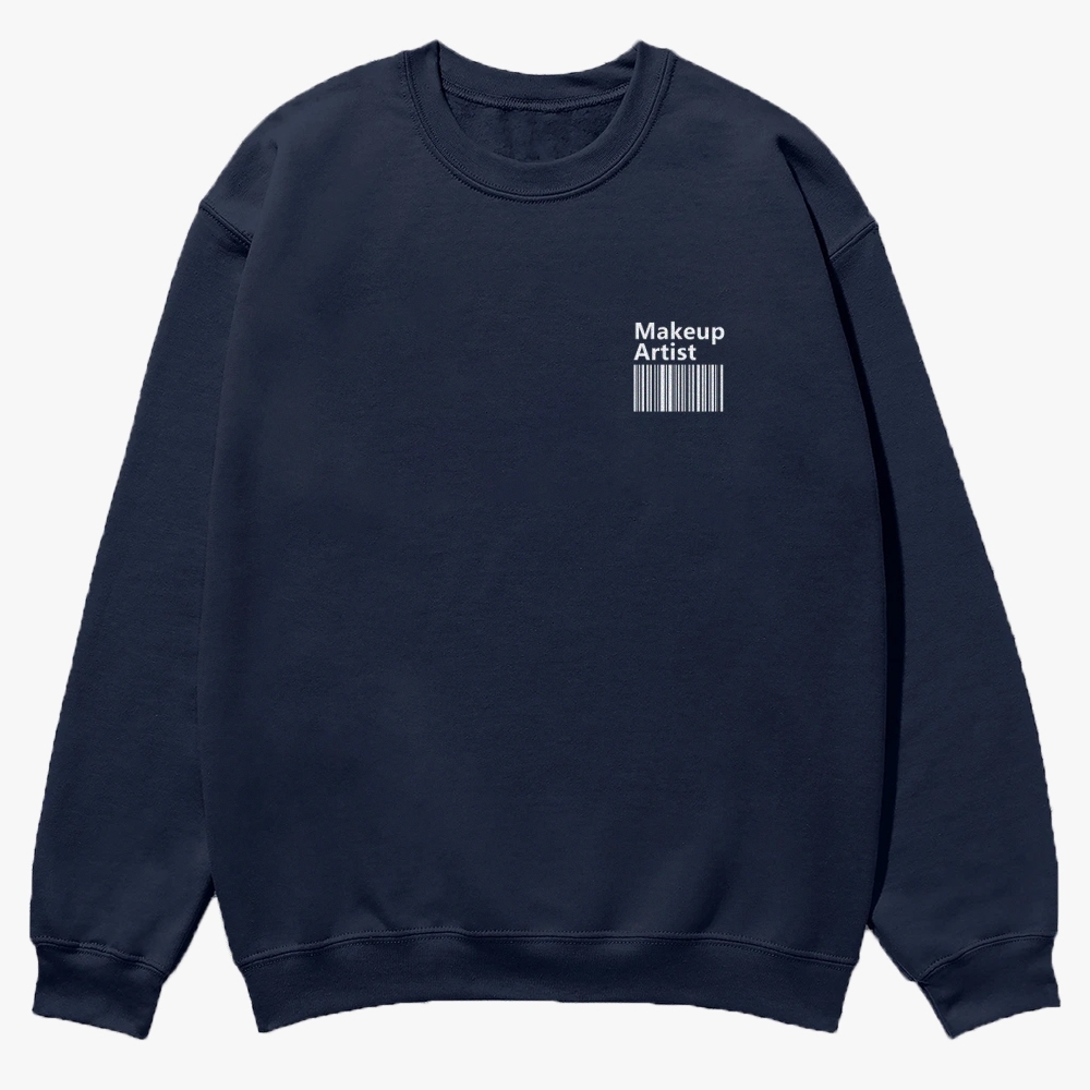 Makeup Artist Casual Crewneck Sweatshirt-moweekender