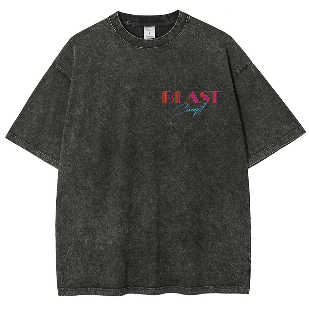 Unisex Fit Washed T-Shirt-moweekender