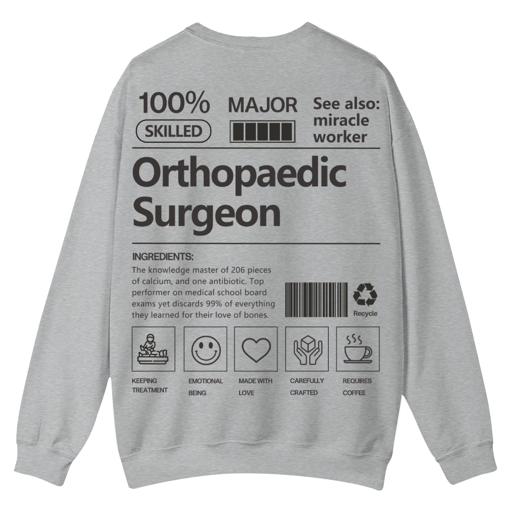 Orthopaedic Surgeon Casual Crewneck Sweatshirt