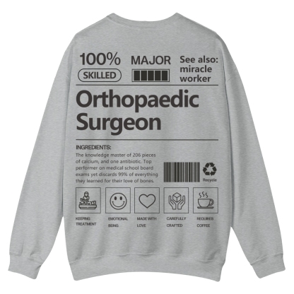 Orthopaedic Surgeon Casual Crewneck Sweatshirt