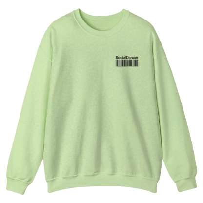 Social Dancer Casual Crewneck Sweatshirt-moweekender