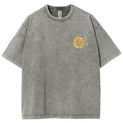 Fruit Of The Spirit Vintage Snowflake Washed T-Shirt-moweekender