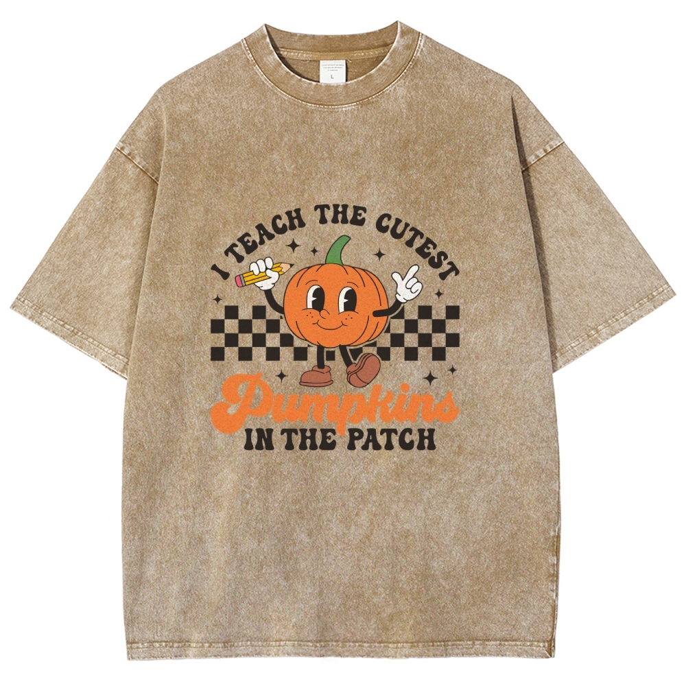 Halloween Unisex Fit Washed T-Shirt-moweekender