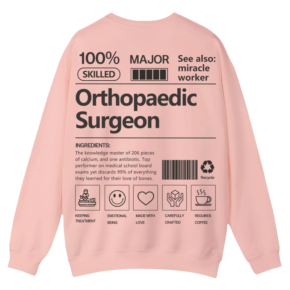Orthopaedic Surgeon Casual Crewneck Sweatshirt