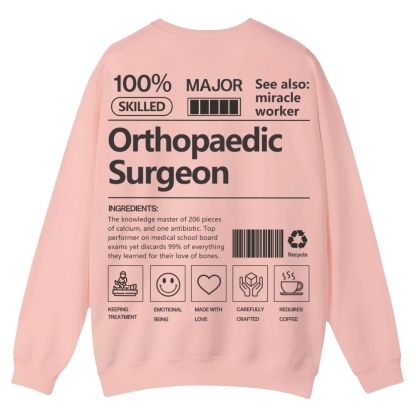 Orthopaedic Surgeon Casual Crewneck Sweatshirt