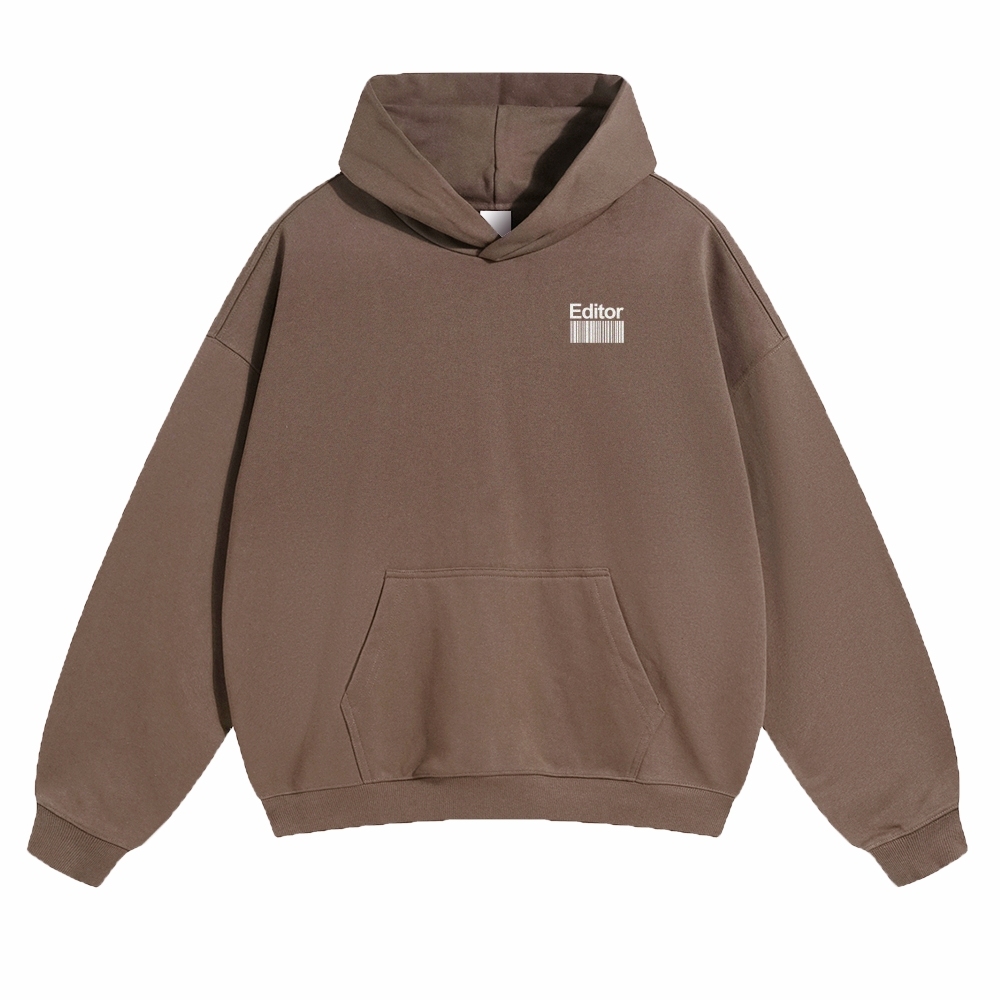 Editor Unisex Casual Anime Print Hoodie-moweekender