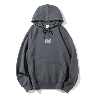 Local Last Plug Long Sleeved Hoodie-moweekender