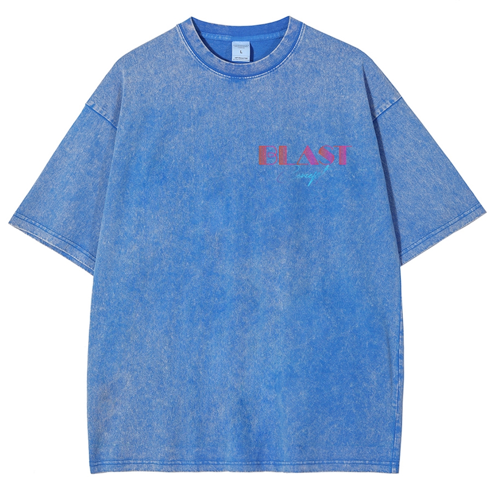 Unisex Fit Washed T-Shirt-moweekender