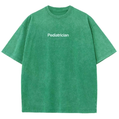 Pediatrician Unisex Fit Washed T-Shirt