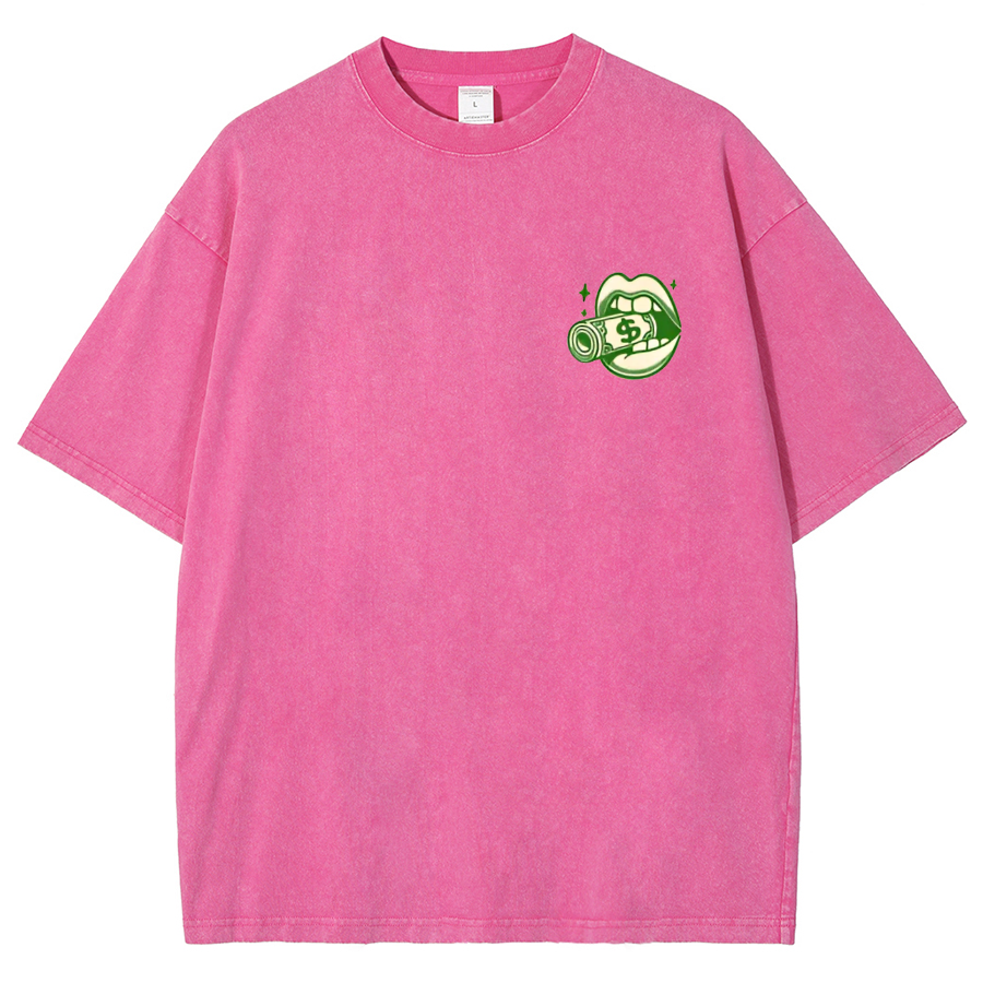 I'm Boring Baby Unisex Fit Washed Oversized T-Shirt-moweekender