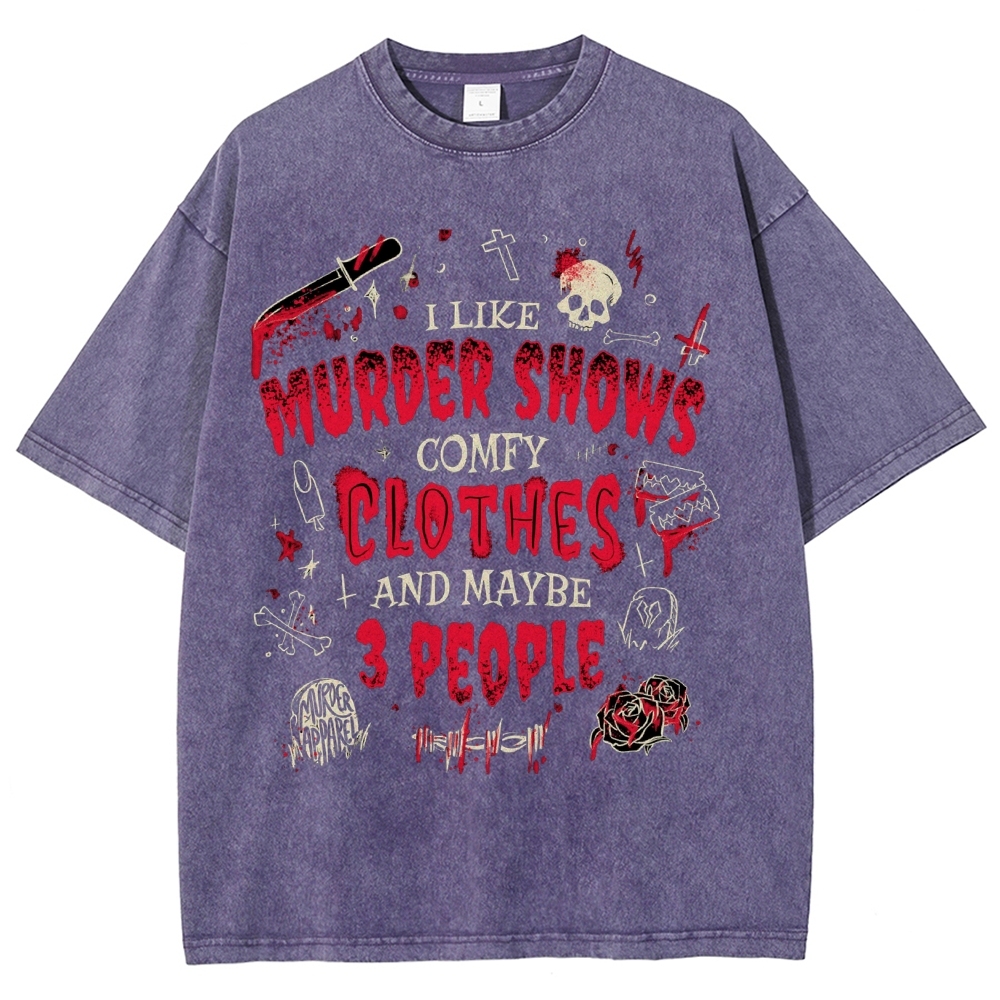 Story Of My Life Vintage Snowflake Washed T-Shirt-moweekender