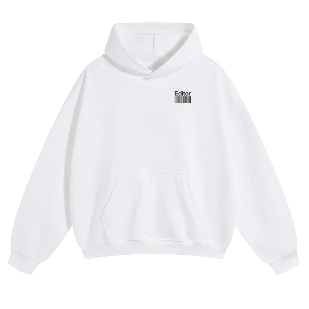 Editor Unisex Casual Anime Print Hoodie-moweekender