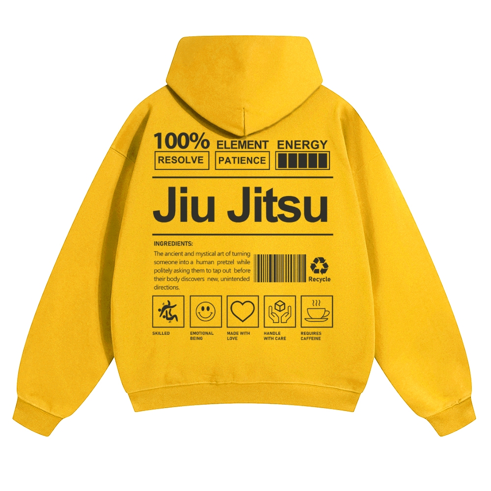 Jiu Jitsu Unisex Casual Anime Print Hoodie-moweekender