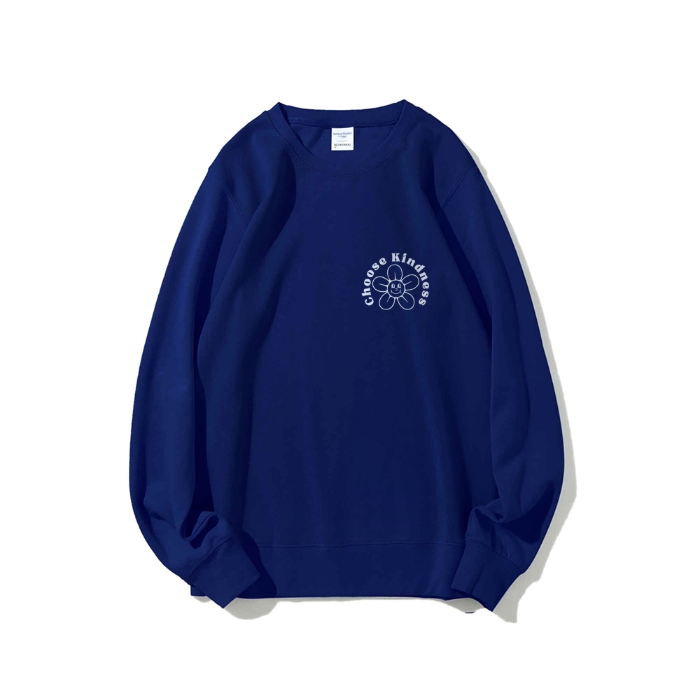 Choose Kindness Casual Crewneck Sweatshirt-moweekender