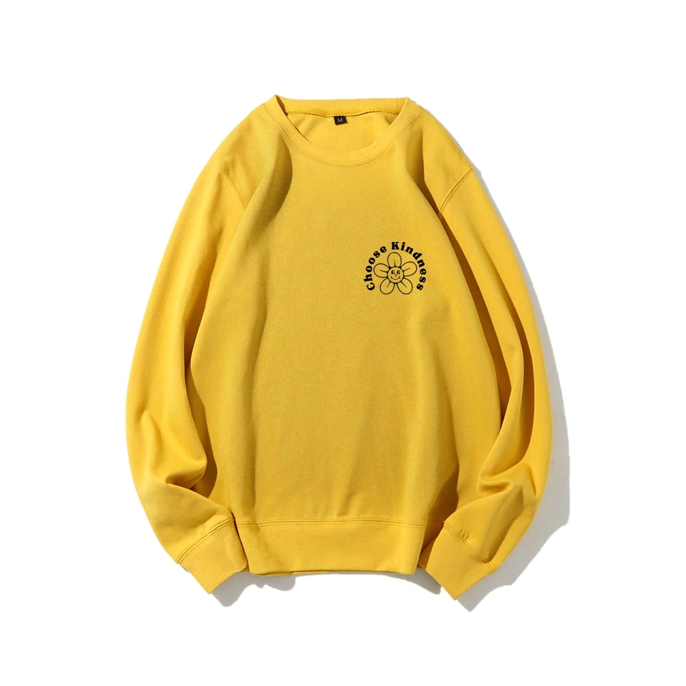 Choose Kindness Casual Crewneck Sweatshirt-moweekender