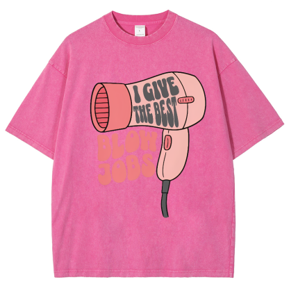In My Hair Stylist Era Unisex Fit Washed T-Shirt-moweekender