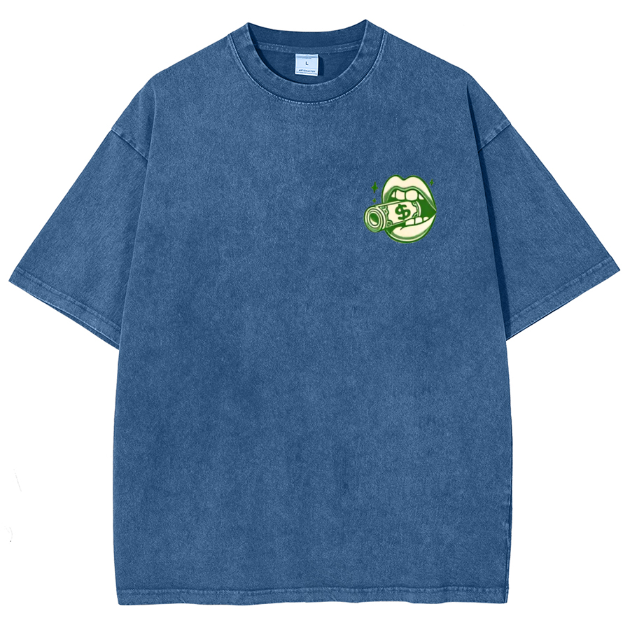 I'm Boring Baby Unisex Fit Washed Oversized T-Shirt-moweekender
