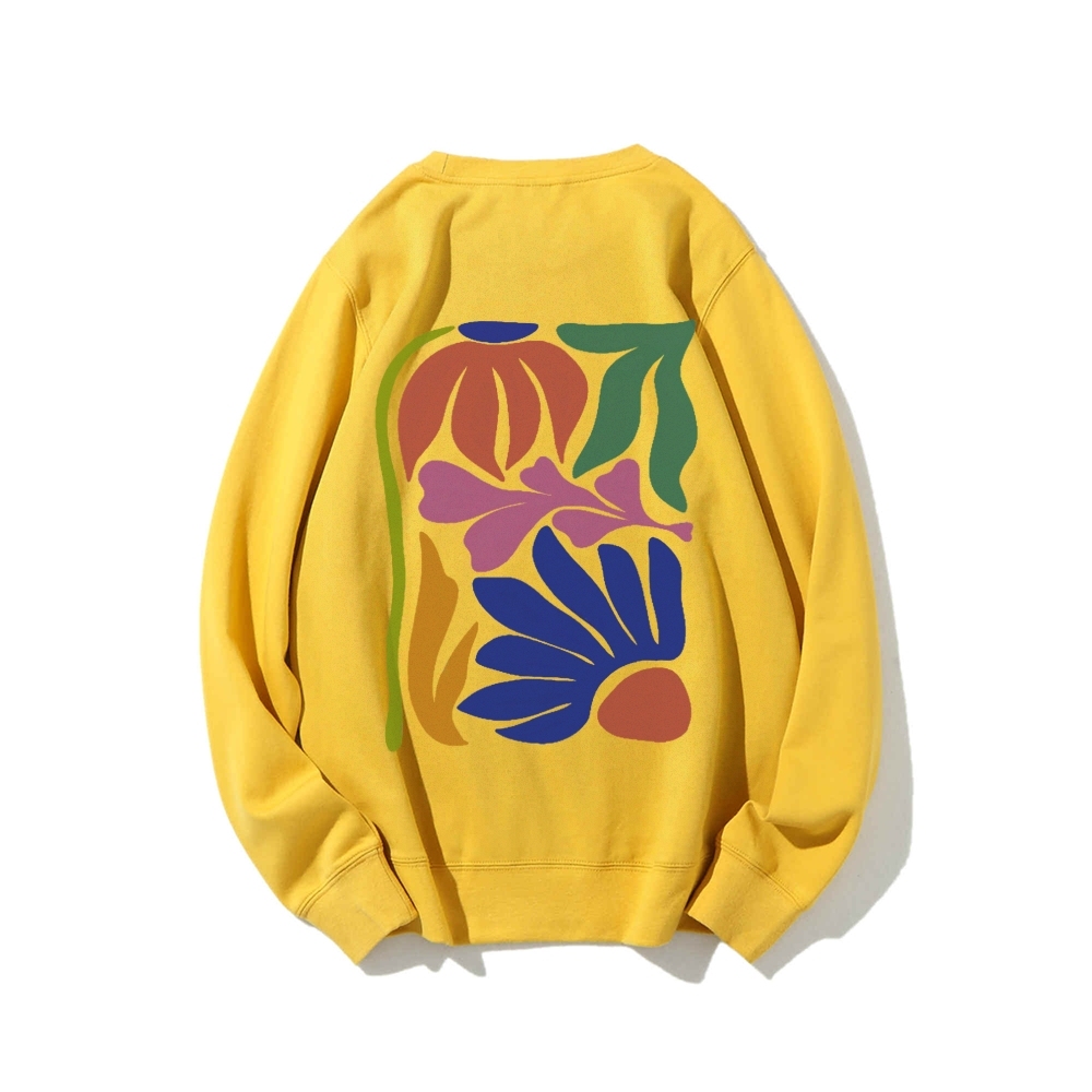 Wildflowers Matisse Art Casual Crewneck Sweatshirt-moweekender