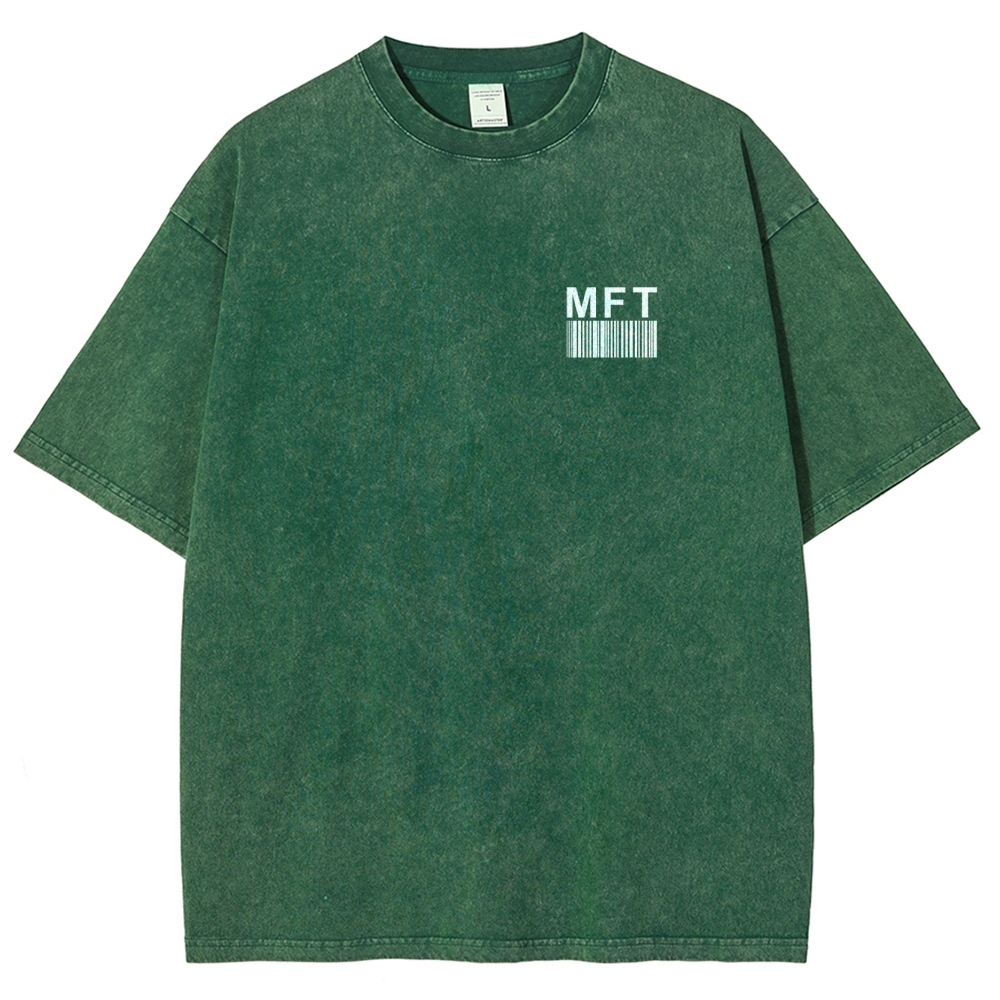 Marriage And Family Therapist Unisex Fit Washed T-Shirt-moweekender