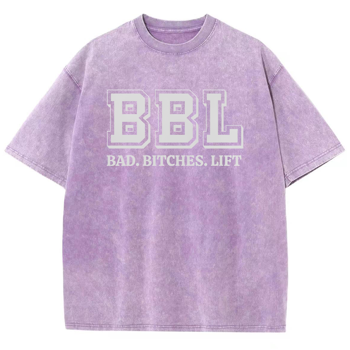 BBL Unisex Fit Washed Oversized T-Shirt-moweekender