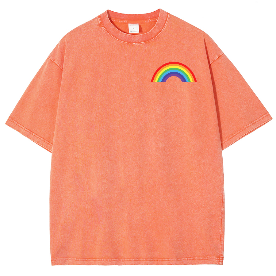 Pride Lift Unisex Vintage Washed Short Sleeve T-Shirt-moweekender