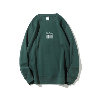 Local Last Plug Long Sleeved Round Neck Sweatshirt-moweekender