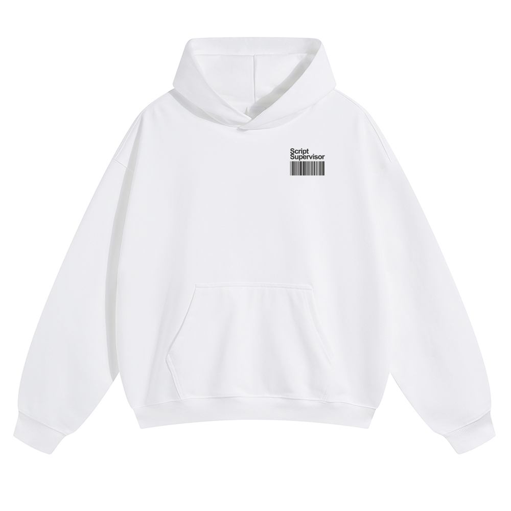 Script Supervisor Unisex Casual Anime Print Hoodie-moweekender