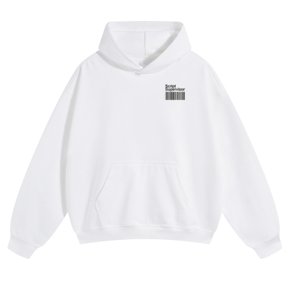 Script Supervisor Unisex Casual Anime Print Hoodie-moweekender