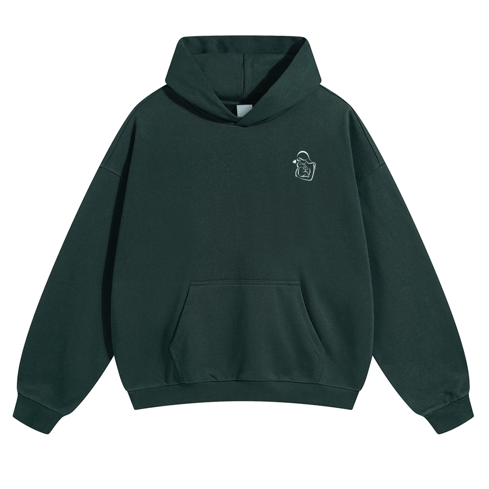 Mom Unisex Casual Anime Print Hoodie-moweekender