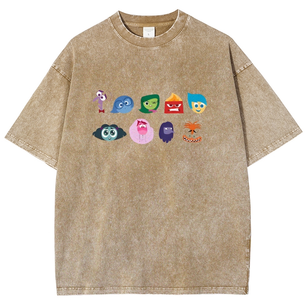 It's Okay To Feel All The Feels Washed T-shirt-moweekender