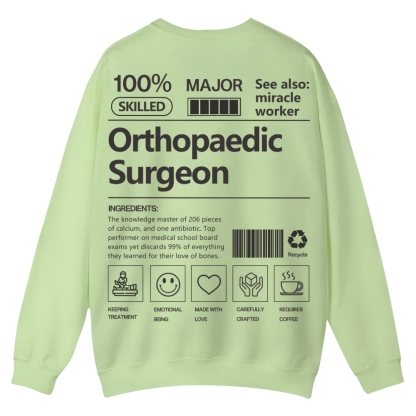 Orthopaedic Surgeon Casual Crewneck Sweatshirt