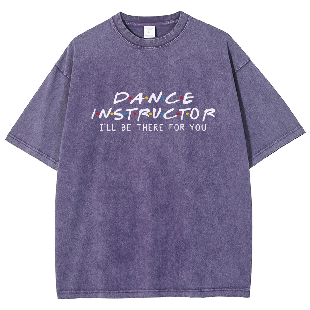 dance instructor Unisex Fit Washed T-Shirt-moweekender