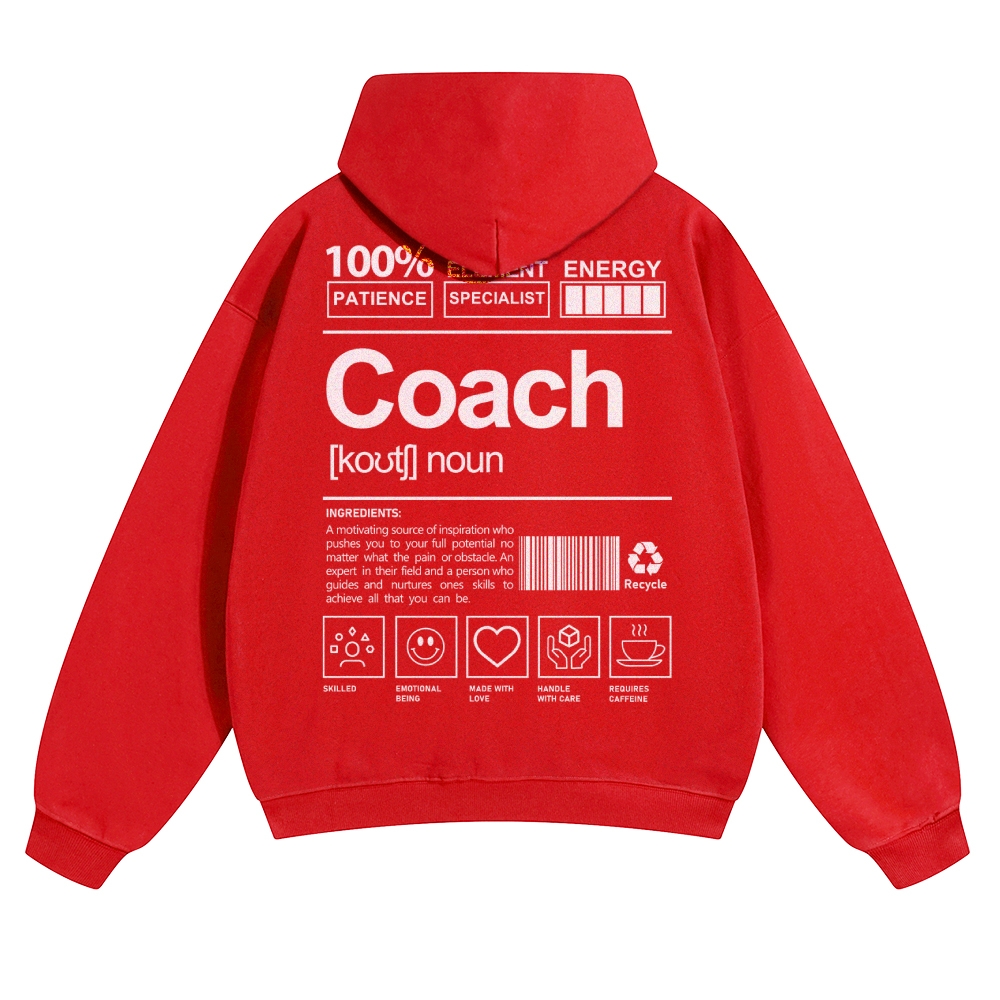 Coach Solid Color Hoodie-moweekender