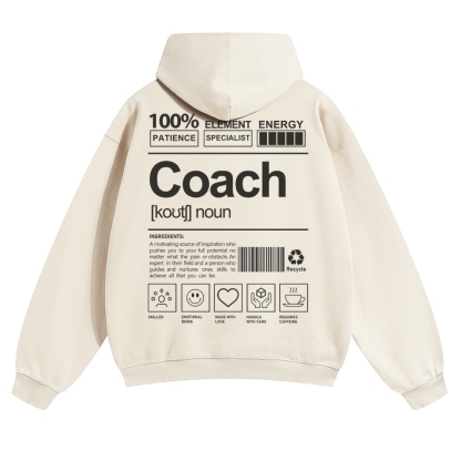 Coach Solid Color Hoodie-moweekender