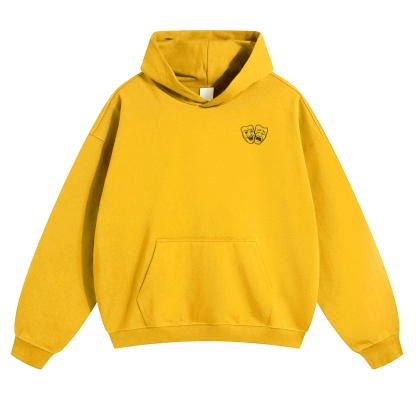 Comedian Unisex Casual Anime Print Hoodie-moweekender