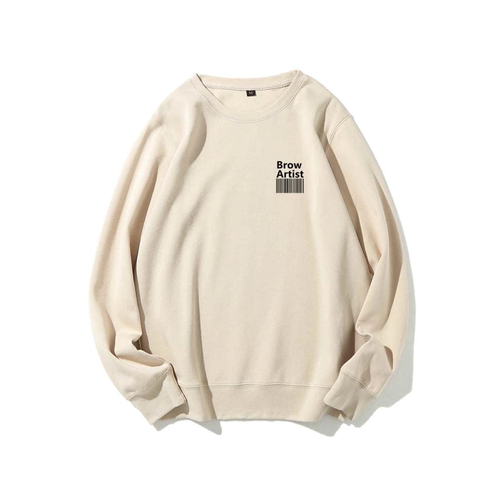 Brow Artist Casual Crewneck Sweatshirt-moweekender