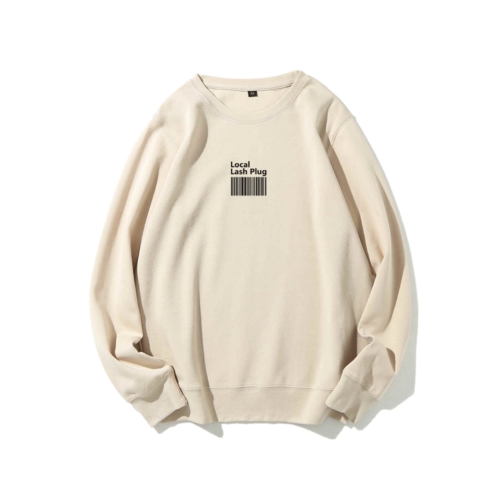 Local Last Plug Long Sleeved Round Neck Sweatshirt-moweekender