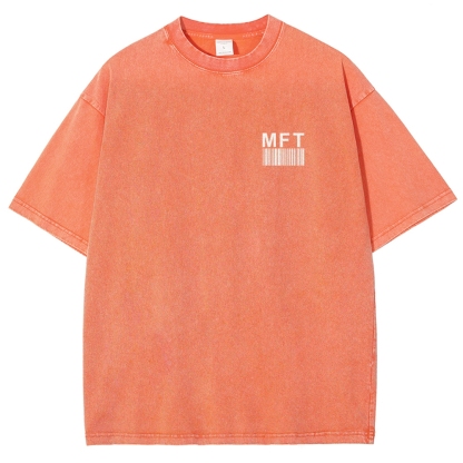 Marriage And Family Therapist Unisex Fit Washed T-Shirt-moweekender