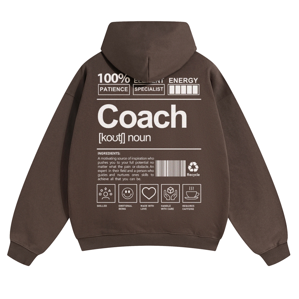 Coach Solid Color Hoodie-moweekender