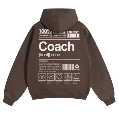 Coach Solid Color Hoodie-moweekender