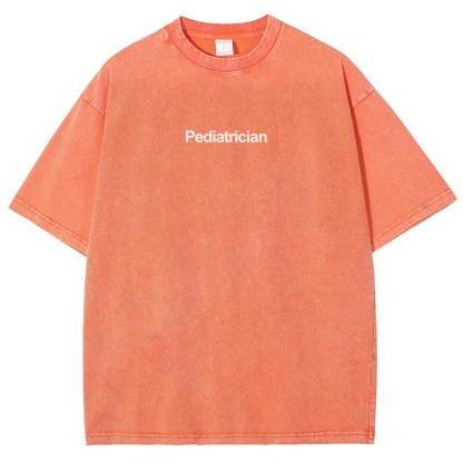 Pediatrician Unisex Fit Washed T-Shirt