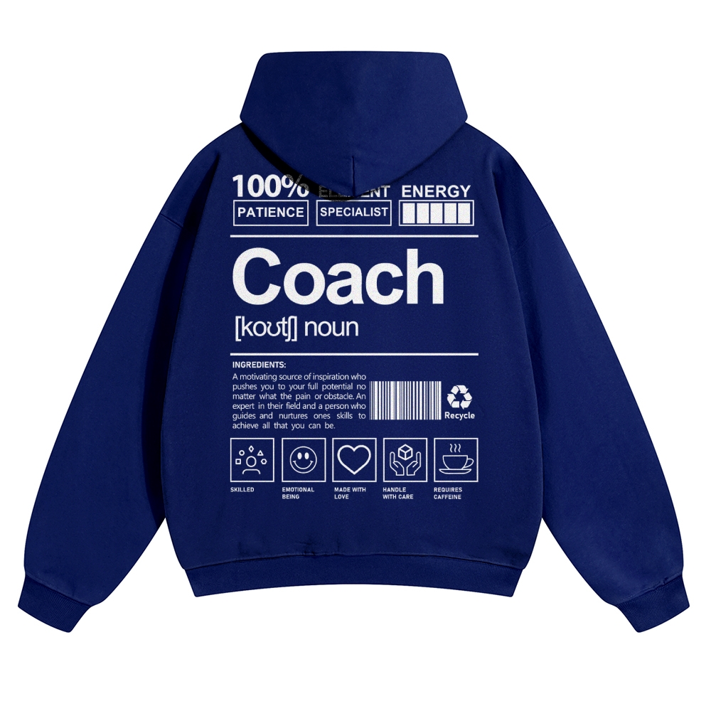 Coach Solid Color Hoodie-moweekender