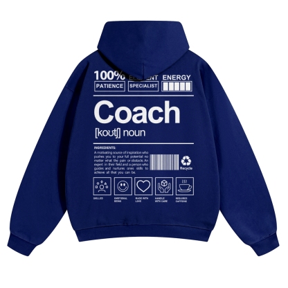 Coach Solid Color Hoodie-moweekender