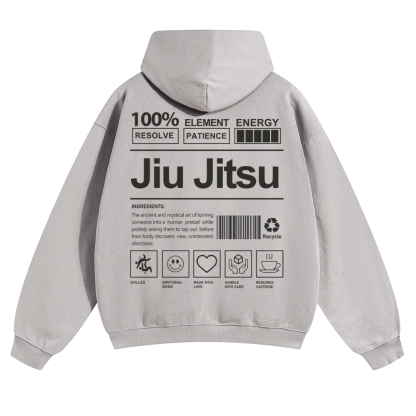 Jiu Jitsu Unisex Casual Anime Print Hoodie-moweekender
