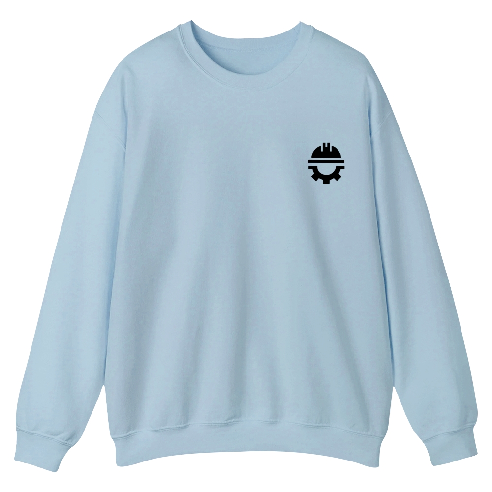 Civil Engineer Pattern Crew Neck Sweatshirt-moweekender