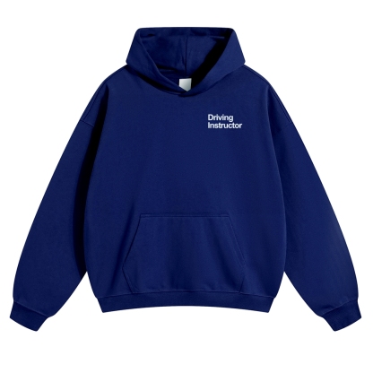 Driving Instructor Unisex Casual Anime Print Hoodie-moweekender