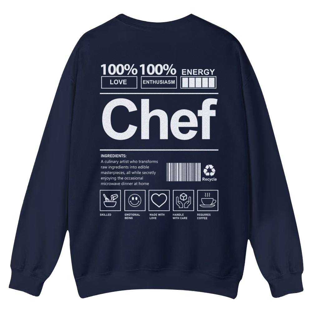 Chef Casual Crewneck Sweatshirt-moweekender