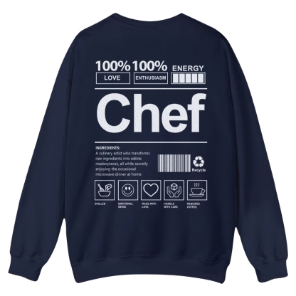 Chef Casual Crewneck Sweatshirt-moweekender