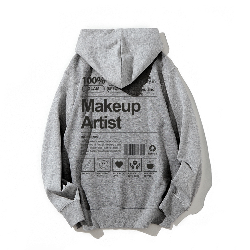 Makeup Artist Casual Hoodie-moweekender